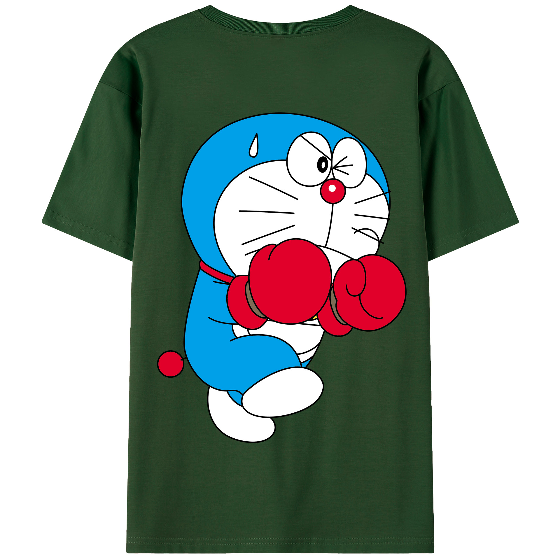 （画像用） ドラえもん Doraemon 綿100％半袖Tシャツ（背面プリント）